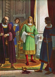 Frederick II suspected the medicine was poisoned by Tancredi Scarpelli