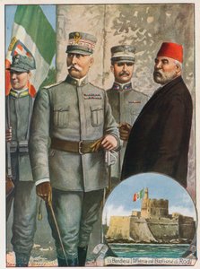 Generale Giovanni Ameglio, the conqueror of Rodi by Tancredi Scarpelli