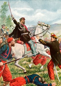 Solferino savaşında Victor Emanuel by Tancredi Scarpelli
