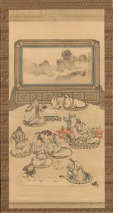 Şarap Kupasının Sekiz Ölümsüzü, 1828.