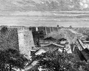 Pekin eski şehir surları, Çin, 19. yüzyıl