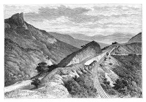 Bhor Ghat, Khandala, Hindistan, 1895. by Taylor
