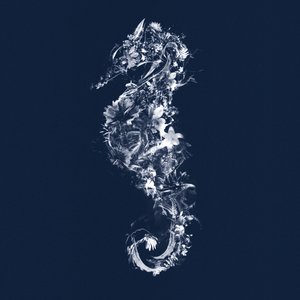 Floralseahorse, 2019 (tuval üzerine karışık teknik) by Teis Albers