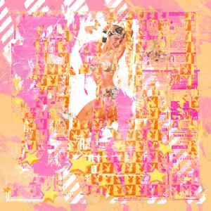 Pinup2, 2014 (tuval üzerine karışık teknik) by Teis Albers