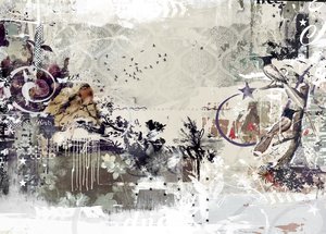 Tweeting Birds, 2015 (tuval üzerine karışık teknik)