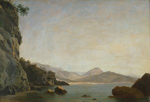 Salerno Körfezi manzarası (tuval üzerine yağlı boya)