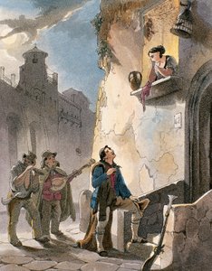 Serenat, Kostümlerden ve Napoli