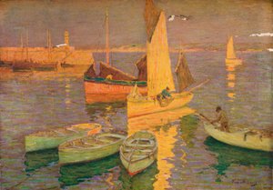 Günbatımı Glow, St. Ives, 1925