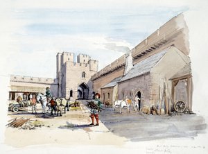 Etal Kalesi, c1513, c1990-2010 by Terry Ball
