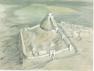 Launceston Kalesi, Weston Yolu, Launceston, Cornwall, 1980-1989.
