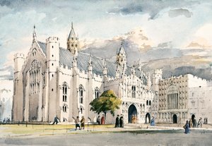 Eski Lonca Salonu, Londra, c1450, c1990-2010 by Terry Ball