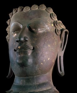 Dev Buda başı, Lanna stili (bronz) by Thai School