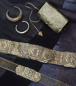 Mücevher, çanta ve kemerler, Tayland (gümüş)