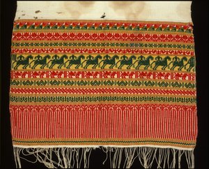 Lao Phuan bayan eşarp (tekstil) by Thai School