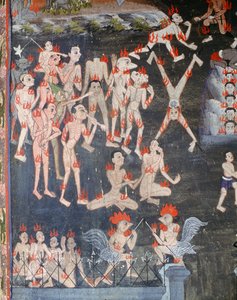 Bir cehennem sahnesi by Thai School