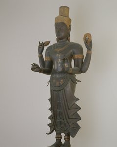 Vishnu Heykeli (bronz)