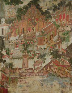 Vessantara Jataka, Wat Suwannaram, Thonburi, 1831 by Thai School