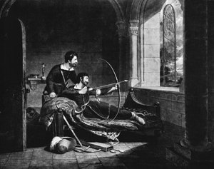 Robin Hood'un Ölümü, c1835, 1912