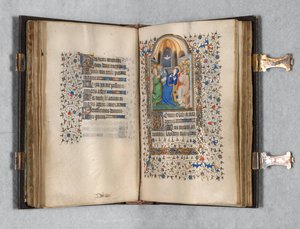 Paris Kullanım Saatleri Kitabı: Fol. 108r, Pentekost, c. 1420.