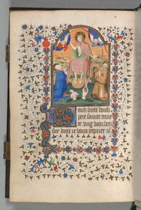 Paris Kullanım Saatleri Kitabı: Fol. 204v, Son Yargı, c. 1420.
