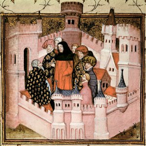 Harl 1319 f.37v Richard II, 