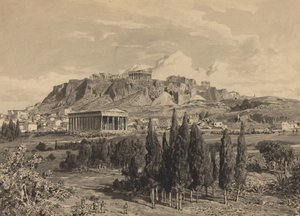Hephaistos Tapınağı, 1890.