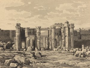 Doğudan Propylaeum, 1890. by Themistocles von Eckenbrecher