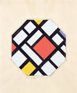 Kompozisyon Çalışması, 1923 by Theo van Doesburg