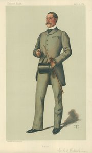 Yarbay Ralph Vivian, Ralph, 21 Nisan 1883, Vanity Fair karikatürü by Theobald Chartran