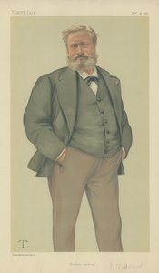 Bay Alexandre Dumas oğlu by Theobald Chartran
