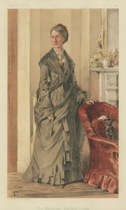 Barones Burdett-Coutts by Theobald Chartran