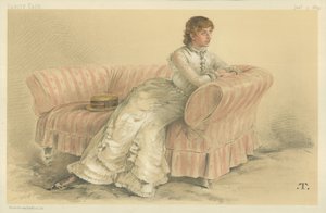 Leydi Florence Dixie by Theobald Chartran