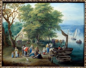 Balıkçılıktan döndüm. Theobald Michau