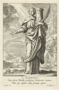 heilige barbara S. Barbara (nesne üzerindeki başlık) Vrouwelijke heiligen (dizi adı) Bakirelerin Aynası (dizi adı)