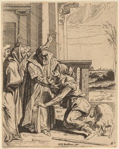 Babasının Karşıladığı Müsrif Oğul by Theodoor van Thulden after Sir Peter Paul Rubens