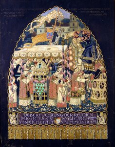 Valburga Kapelle (kağıt üzerine guaj)