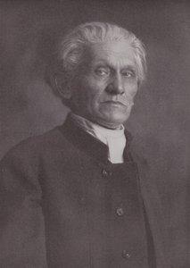 Stefan George, Alman sembolist şair (b/w fotoğraf) by Theodor Hilsdorf