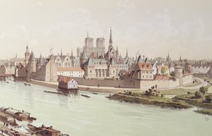 1530 yılında Ile de la Cite