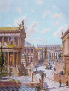 Antik Roma Forumu, 1914
