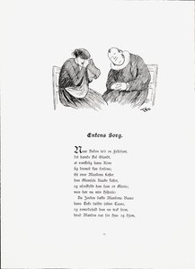 Munthe, Peter tarafından yazılan Stories kitabından alınan ve Dybwad tarafından yayınlanan illüstrasyon (no, 1896) by Theodor Kittelsen