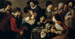 Le charlatan - Theodore Rombouts