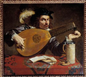 Adam udunu akort ediyor. Theodore Rombouts