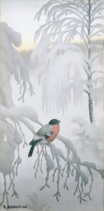 şakrak kuşu by Theodor Kittelsen
