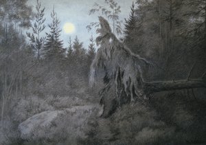 Ürpertici, Sürüngen, Hışırtılı, Hareketli by Theodor Kittelsen
