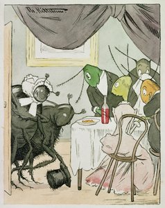 Utanç verici Aile İlişkileri by Theodor Kittelsen