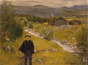 elveda anne by Theodor Kittelsen