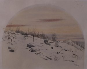 Şubat by Theodor Kittelsen