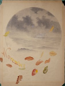 Kasım by Theodor Kittelsen