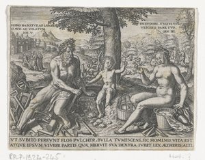 Soyluluk ve Ortak Bilgi için Bellenblazend jongetje Amblemata layık…/ Stam und Wapenbuchlein… (dizi başlığı) by Theodor de Bry (attributed to)