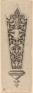 Bıçak Sapı Süsleme by Theodor de Bry